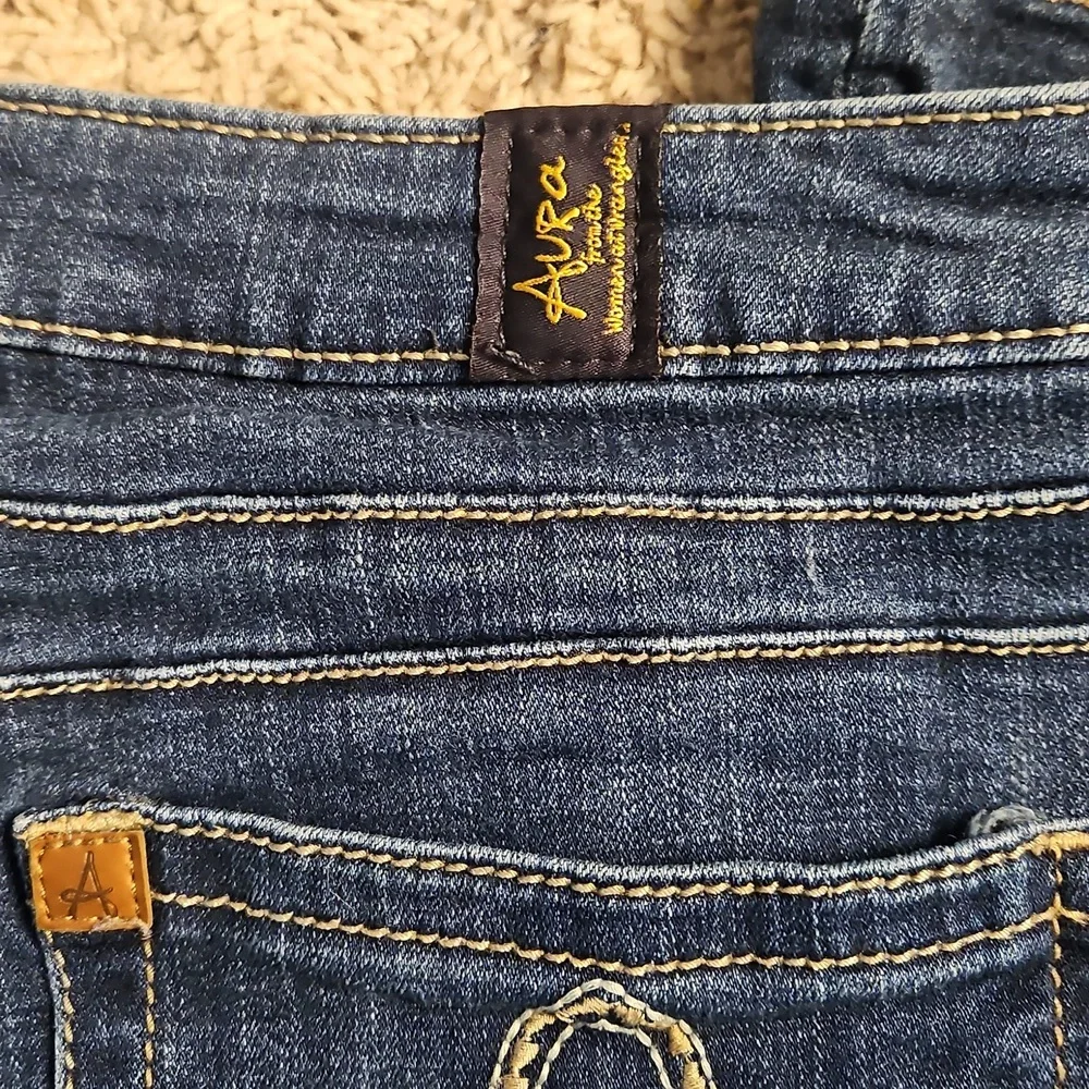 Wrangler Womens Aura Booty Up Boot Cut Jeans 16 Short